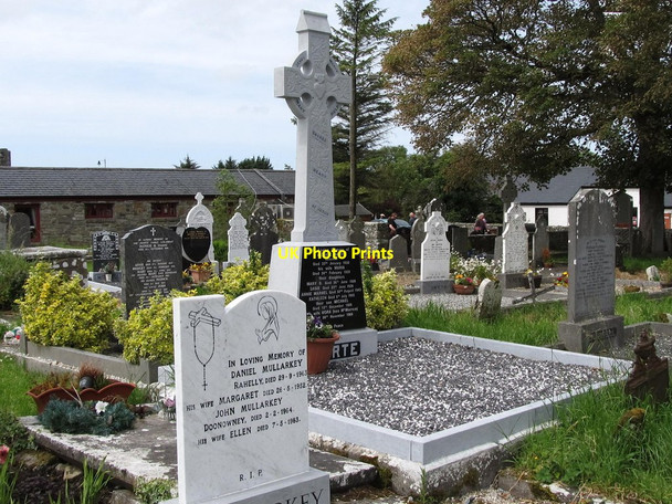 Photo 6"x4" Roman Catholic burials at Drumcliff Church of Ireland Drumcliff c2011