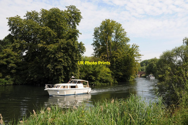Photo 6"x4" Upstream from Sonning Bridge Sonning c2011