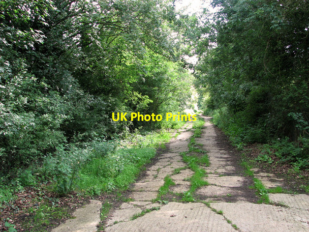 Photo 6"x4" Bridleway skirting the former Halesworth airfield Upper Holton c2011