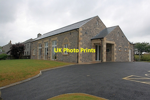 Photo 6"x4" Over Haddon Village Hall Bakewell c2011