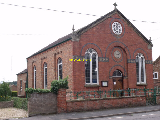 Photo 6"x4" Wesleyan Chapel, Timberland Thorpe Tilney c2011