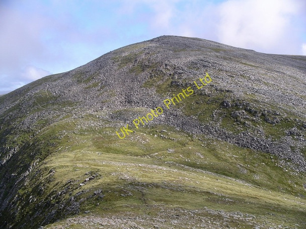 Photo 6"x4" SW face, Beinn Liath Mhor Fannaich Beinn Liath Mh\u00f2r Fannaich c2005
