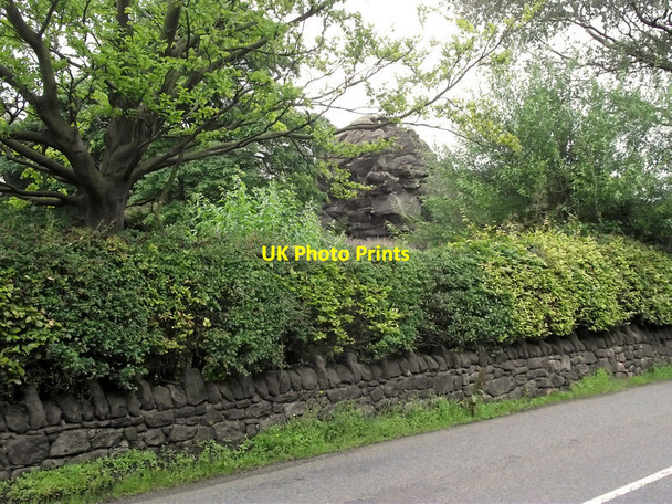 Photo 6"x4" First view of the rocks Biddulph c2011