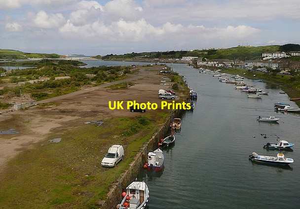 Photo 6"x4" Hayle harbour Foundry c2011