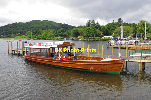 Photo 6"x4" Queen of the Lake at Waterhead Ambleside c2011