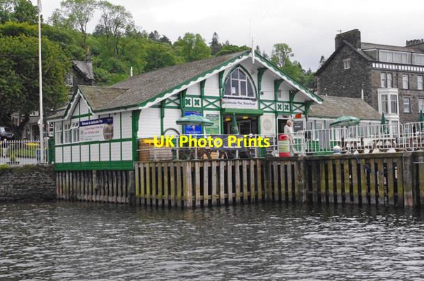 Photo 6"x4" Ambleside Pier, Waterhead Ambleside c2011