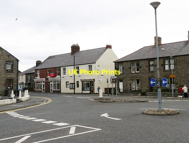 Photo 6"x4" Main Street viewed across roundabout North Sunderland c2011