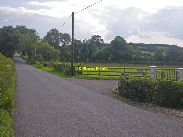 Photo 6"x4" Private drive access along the minor road Glaslough c2011