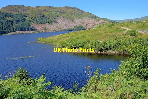 Photo 6"x4" Glen Finglas Reservoir Brig o' Turk c2011