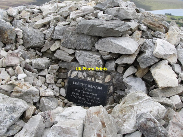 Photo 6"x4" The First Pilgrim Station on Croagh Patrick Murrisk c2011