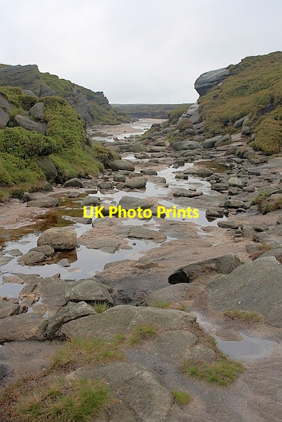 Photo 6"x4" Approaching the Kinder Gates Farlands Booth c2011