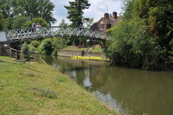 Photo 6"x4" Little Wittenham Bridge Little Wittenham c2011