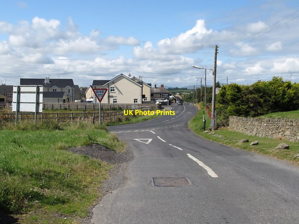 Photo 6"x4" The junction of the Ballyculter and Ballyhornan Roads at Ballyalton village Saul\/J5046 c2011