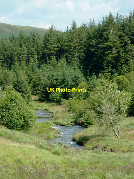 Photo 6"x4" Afon Tarennig near Pont Rhydgaled, Powys Pont Rhydgaled c2011