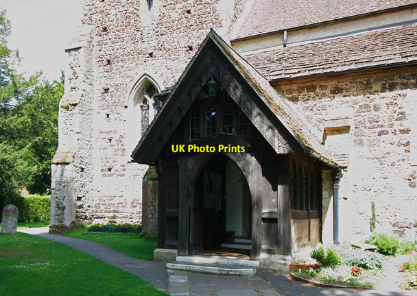 Photo 6"x4" St Nicolas, Cranleigh - Porch Cranleigh c2011