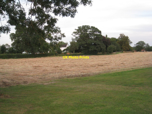 Photo 6"x4" View towards the Old Rectory Heapham c2011