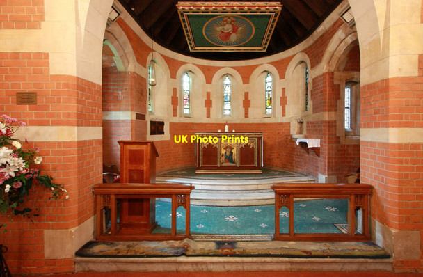 Photo 6"x4" St Mark, Church Road, Woodcote - North chapel Purley c2011