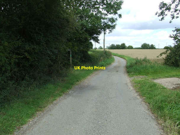 Photo 6"x4" Country Road Allwood Green c2011