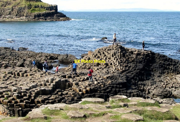 Photo 6"x4" The Middle Causeway from the Grand Causeway Portballintrae c2011