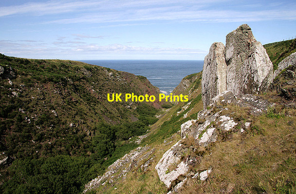 Photo 6"x4" Dowlaw Dean Fast Castle c2011 P1