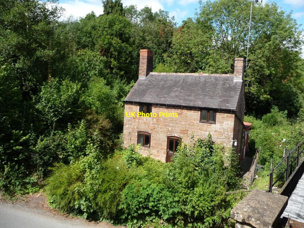 Photo 6"x4" House by the railway bridge, Hampton Hampton\/SO7486 c2011