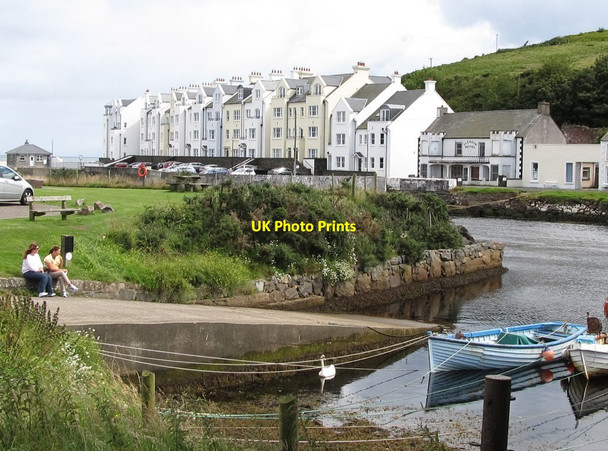 Photo 6"x4" Slipway on the estuary of the Glendun River Cushendun c2011