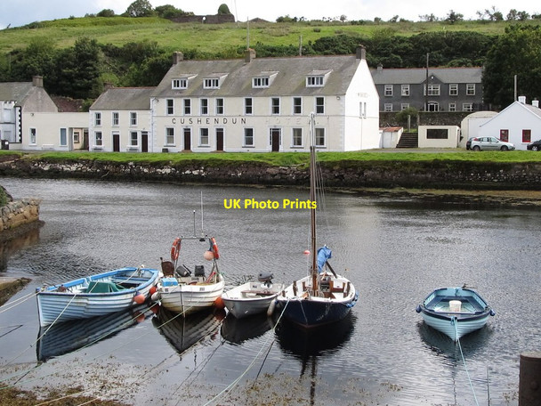 Photo 6"x4" The former Cushendun Hotel Cushendun c2011