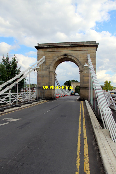 Photo 6"x4" Suspension Bridge, Marlow, Buckinghamshire Marlow\/SU8586 c2011