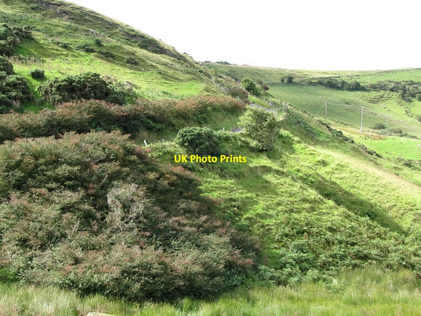 Photo 6"x4" The Torr Road above Loughan Bay Cushendun c2011