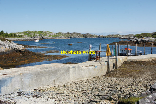 Photo 6"x4" Jetty at Flodabay (Fleoideabhagh) Fleoideabhagh c2011