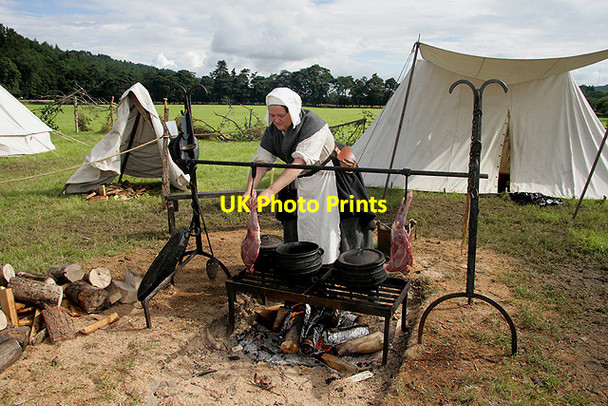Photo 6"x4" The Battle of Philiphaugh re-enactment, 2011 Selkirk c2011 P2