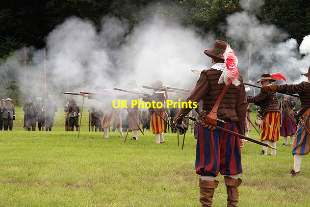 Photo 6"x4" The Battle of Philiphaugh re-enactment, 2011 Selkirk c2011 P3