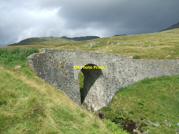 Photo 6"x4" Bridge over Burn of Edramucky Milton Morenish c2011