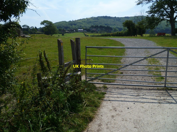 Photo 6"x4" Footpath north of Poynings Poynings c2011