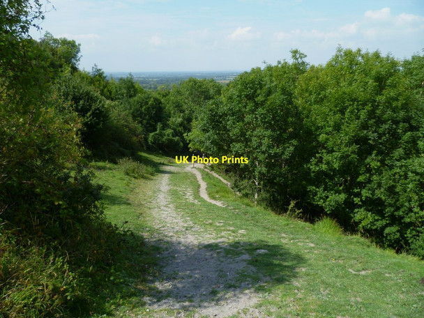 Photo 6"x4" Footpath to Fulking Fulking c2011