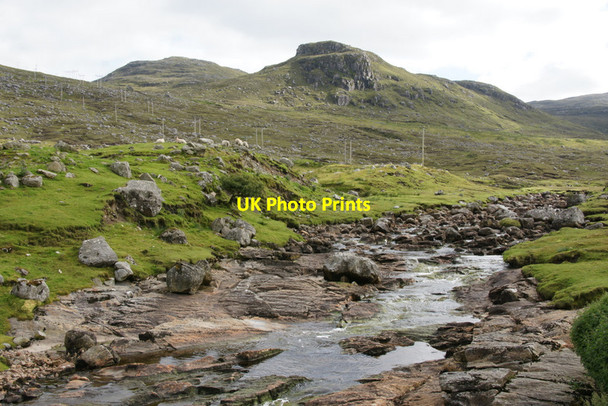 Photo 6"x4" Abhainn Sgaladail at Scaladale \u00c0ird a' Mhulaidh c2011