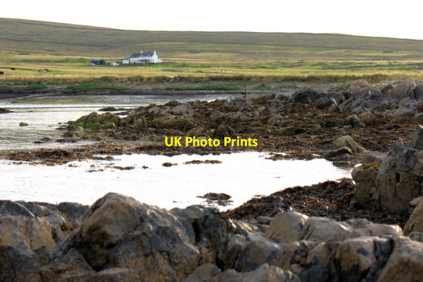 Photo 6"x4" Coastline at Haroldswick Bothen c2011