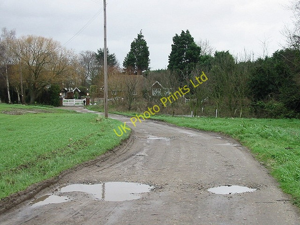 Photo 6"x4" Manor House, Lower Weddington Farm Lane. Cop Street c2007