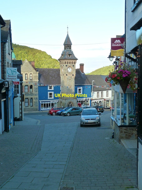 Photo 6"x4" Clock Tower, Knighton Knighton\/Tref-y-Clawdd c2011