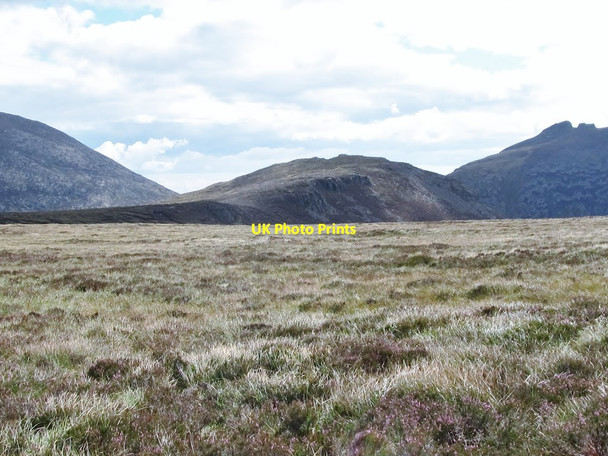 Photo 6"x4" Upland bog between Doan and Ben Crom mountains Kilcoo c2011