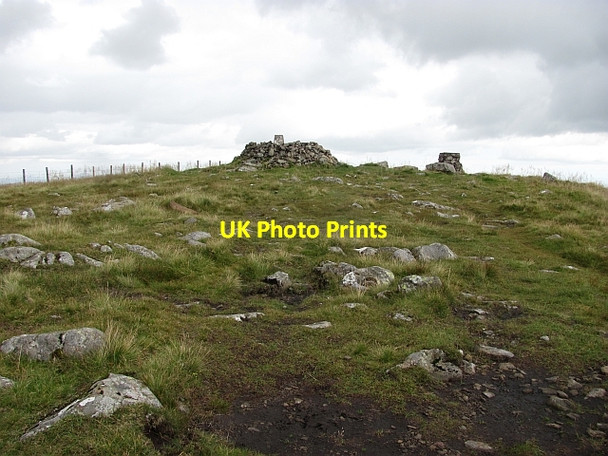 Photo 6"x4" Ben Cleuch summit Tillicoultry c2011