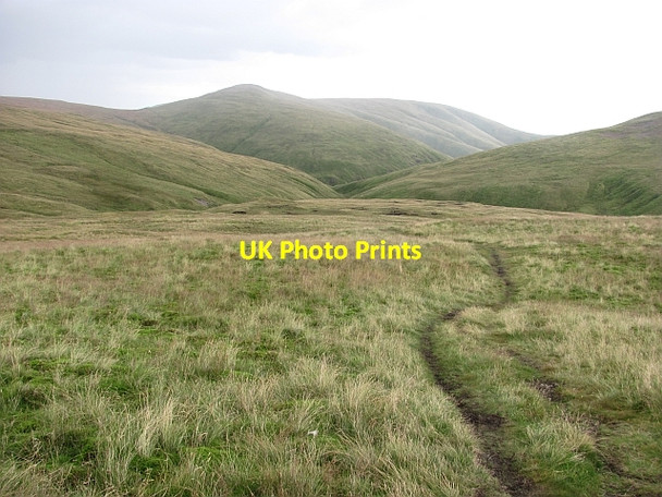 Photo 6"x4" Path from Andrew Gannel Hill to King's Seat Tillicoultry c2011