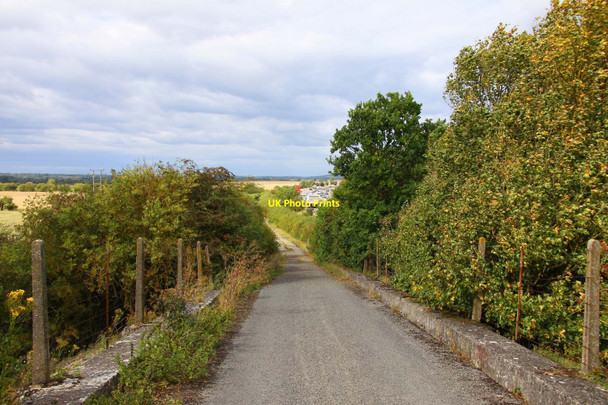 Photo 6"x4" Bridleway by the A34 Drayton\/SU4794 c2011
