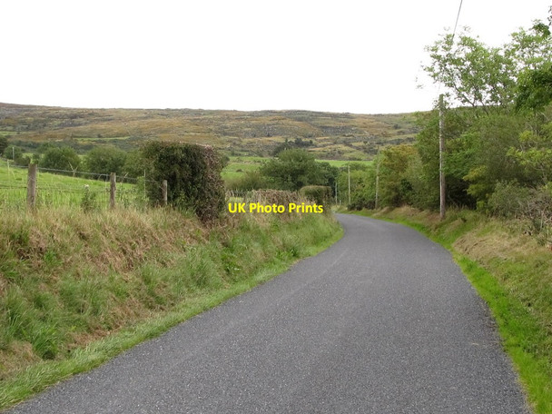 Photo 6"x4" The Lackan Road west of the junction with Drumlee Road Kilcoo c2011