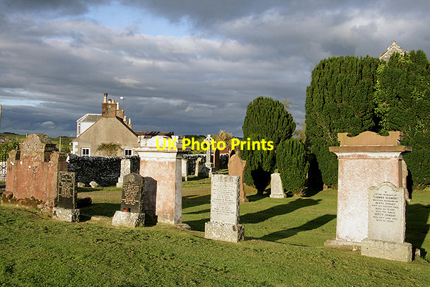 Photo 6"x4" Borgue Parish Churchyard Borgue\/NX6348 c2011