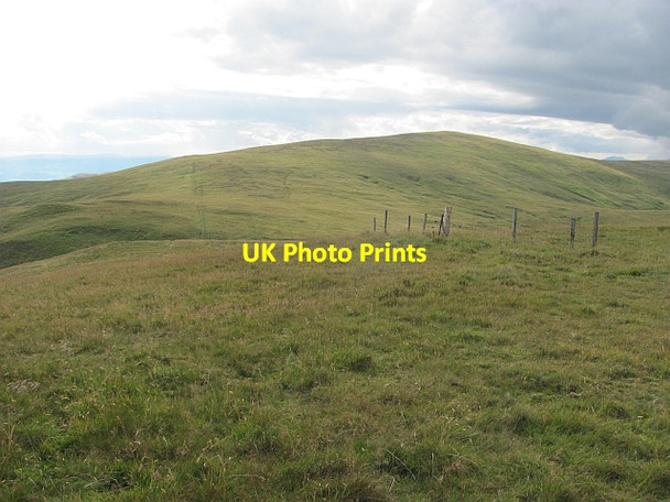 Photo 6"x4" Ben Cleuch seen from Andrew Gannel Hill Tillicoultry c2011
