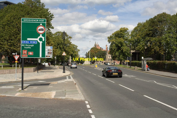 Photo 6"x4" Grosvenor Road Chester c2011