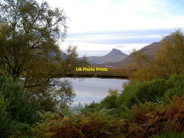 Photo 6"x4" Loch Cul Dromannan Allt Ghiubhais\/NC1404 c2005