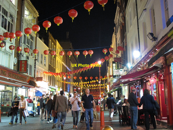 Photo 6"x4" Gerrard Street, Soho Westminster c2011