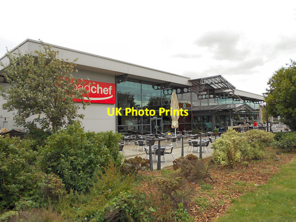 Photo 6"x4" Southbound M5, Strensham Service Area Upper Strensham c2011
